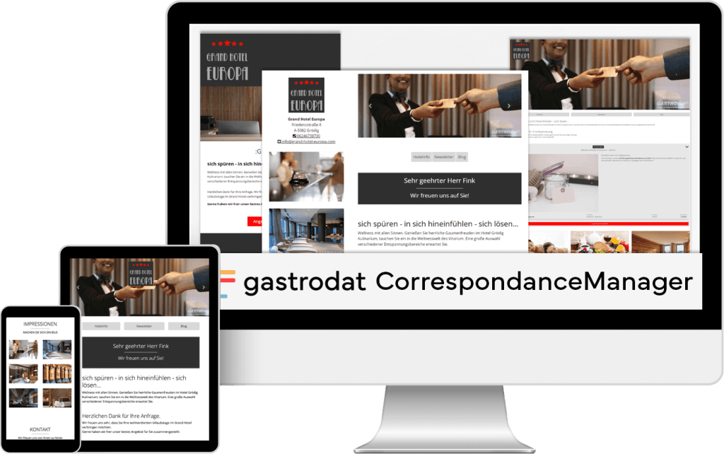 gastrodat correspondance manager