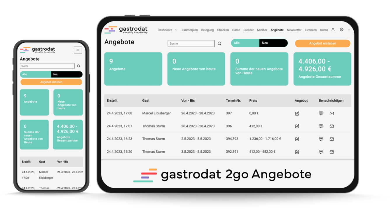 gastrodat2go - Angebote