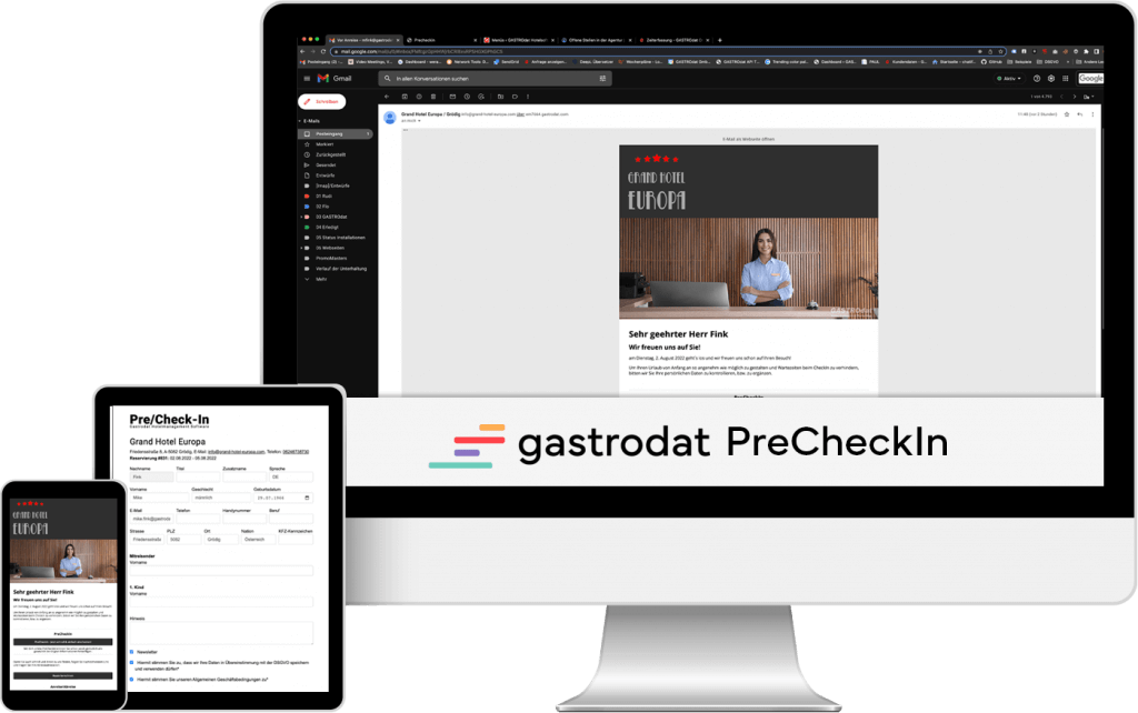 gastrodat PreCheckIn