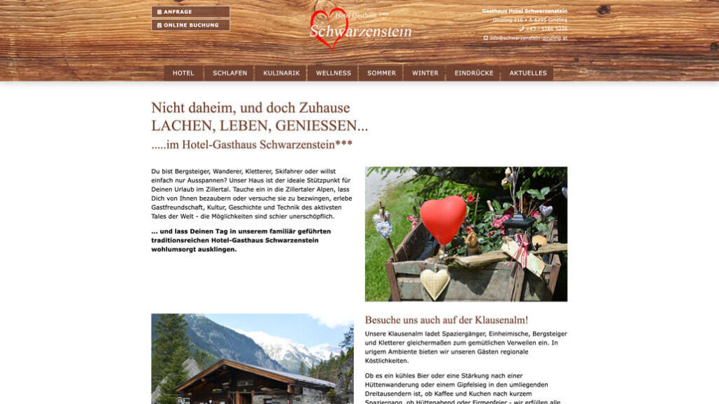 gastrodat Referenzen - Hotel Schwarzenstein