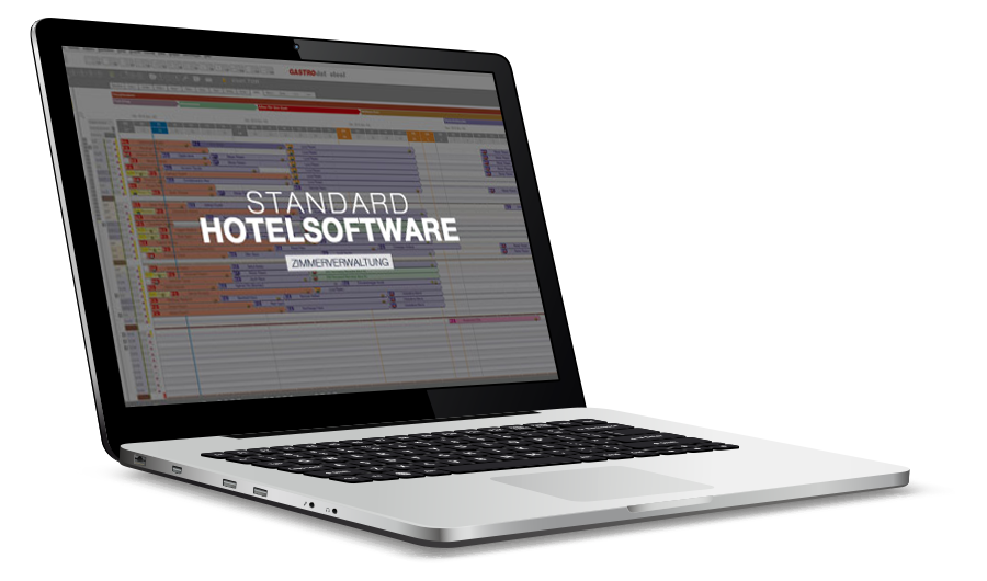 die GASTROdat Hotelsoftware Standard Version für ihre Zimmerverwaltung